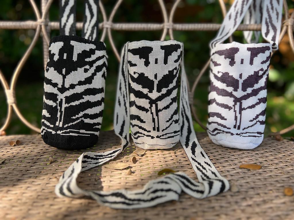 Embera White-Purple Zebra